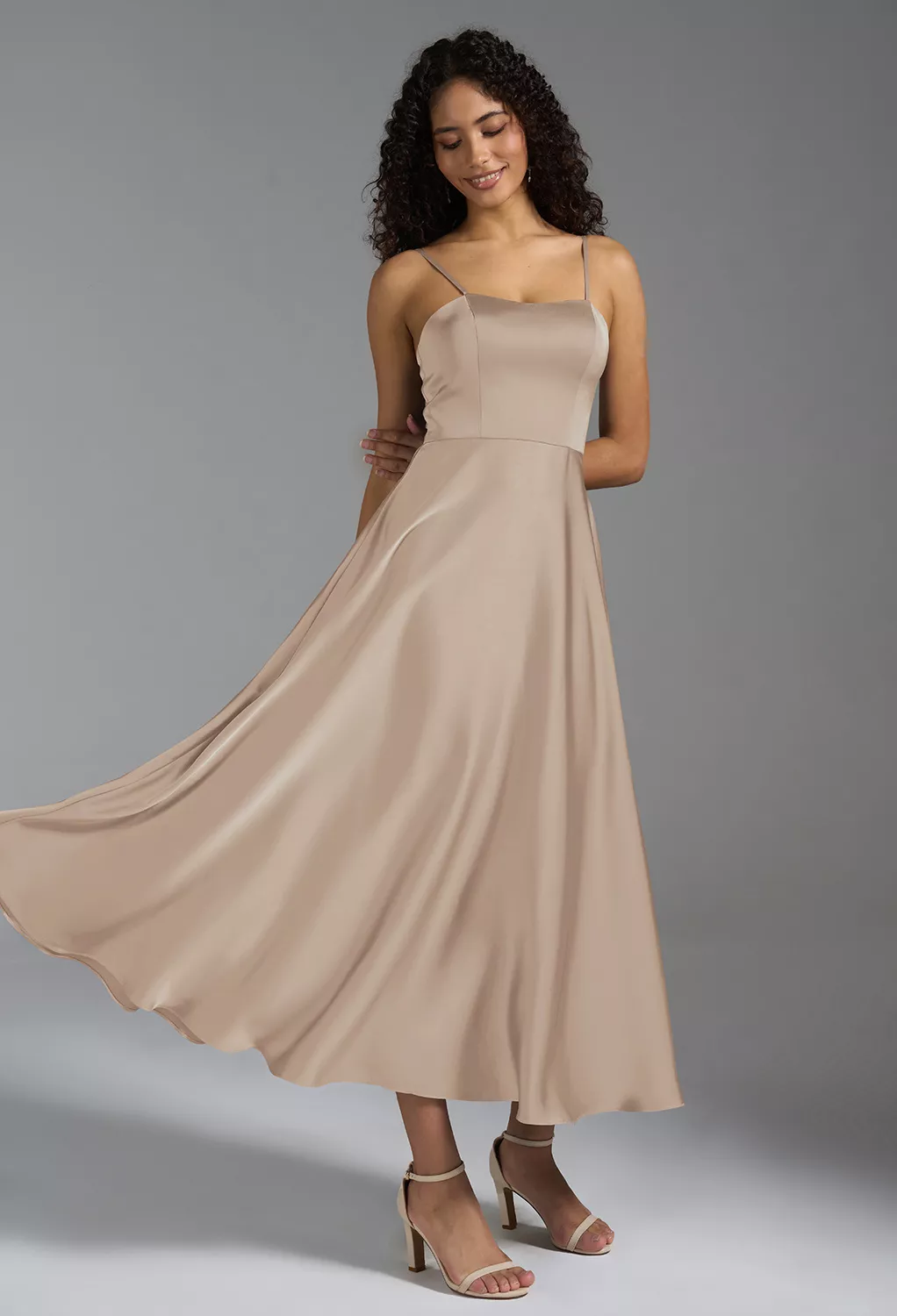 AW Lexi Taupe  Spring Wedding Guest Dresses